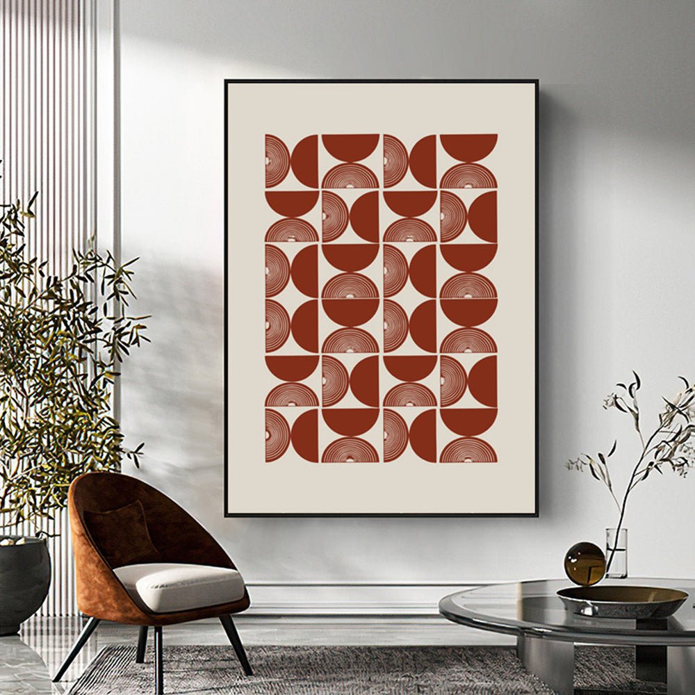 Art Print Modern Abstract Geometric Shapes | Decor Gifts and More