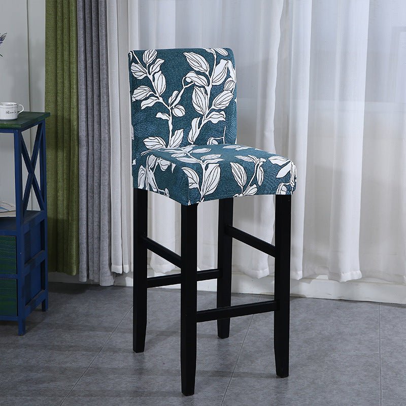 Low Back Chair Cover Household All-inclusive Anti-fouling Elastic Dining Chair Cover | Decor Gifts and More