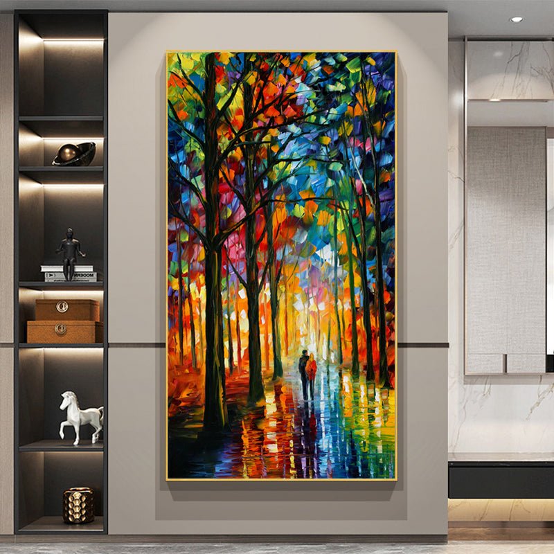 Oil Painting On Canvas By Leonid Afremov Abstract Wall Poster | Decor Gifts and More