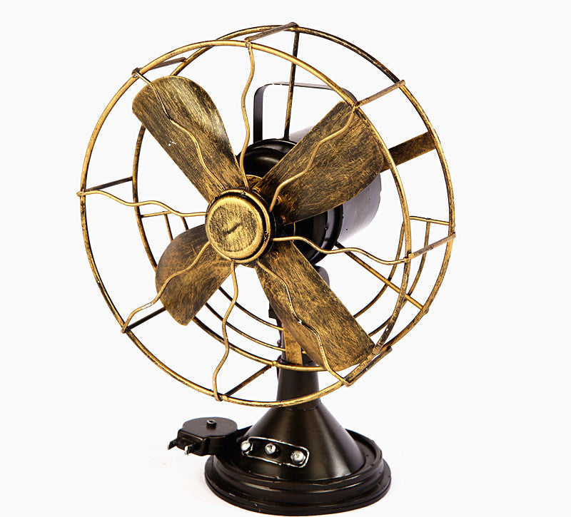 Wrought Iron Fan Creative Home Decoration Ornaments