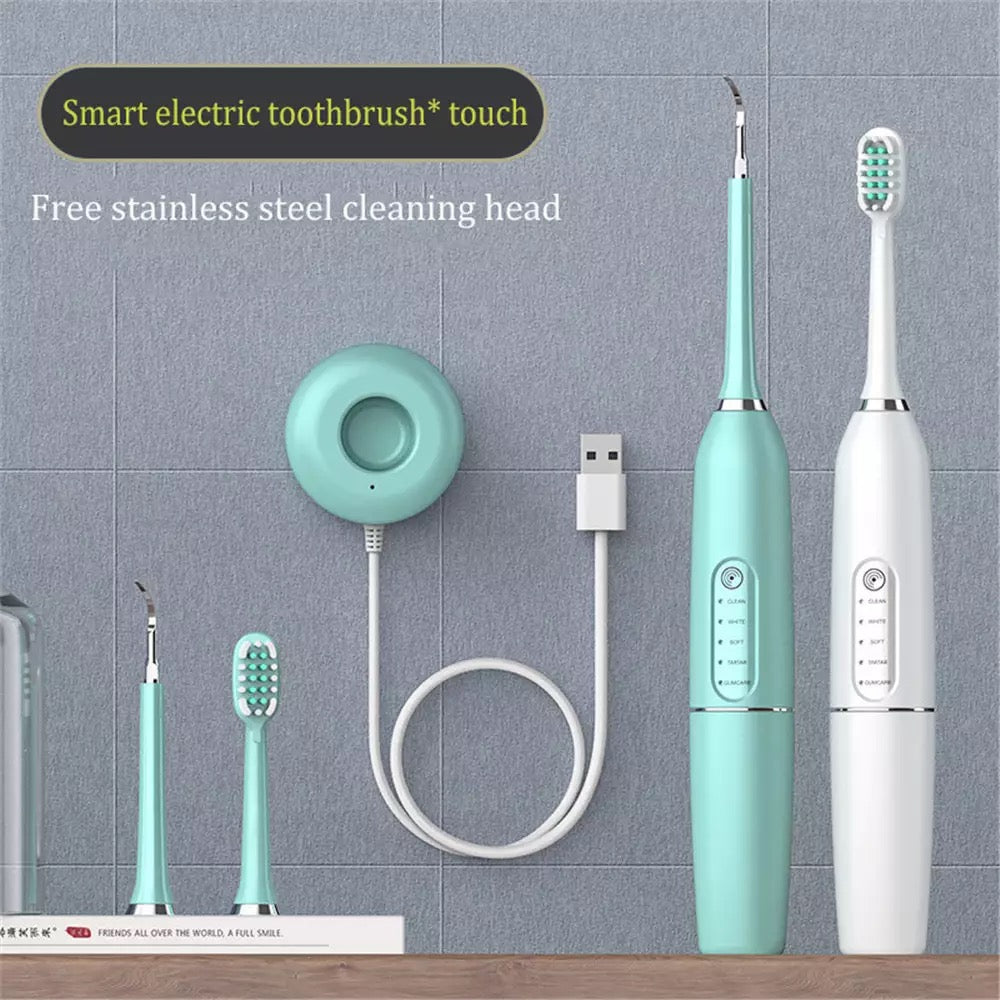 Smart Electric Toothbrush Ultrasonic Scaler Rechargeable Automatic Touch Dental Beauty Instrument Calculus Removal Scaler | Decor Gifts and More