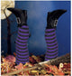 Halloween Creative Art Decoration Prosthesis Witch Leg Garden Decoration