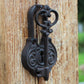 European Style Cast Iron Crafts Retro Knock Iron Door Handle | Decor Gifts and More