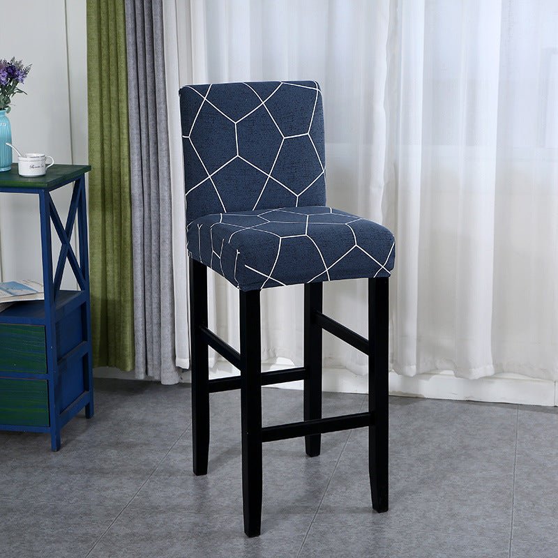 Low Back Chair Cover Household All-inclusive Anti-fouling Elastic Dining Chair Cover | Decor Gifts and More