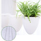 Lazy Automatic Water Suction Hanging Basin Frosted Water Storage Hanging Plastic Green Flower Pot | Decor Gifts and More