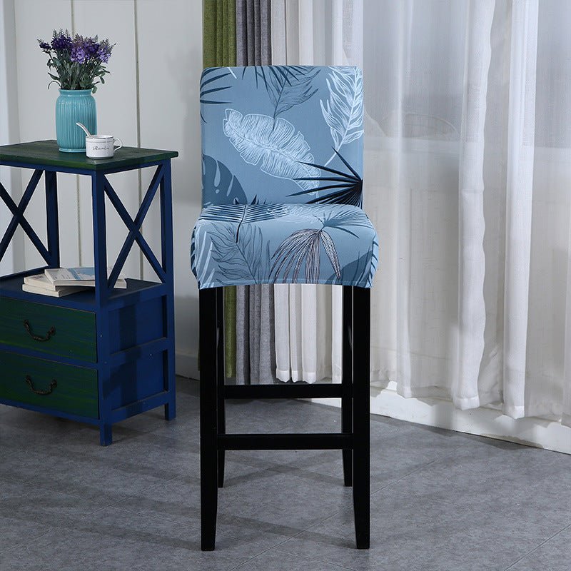 Low Back Chair Cover Household All-inclusive Anti-fouling Elastic Dining Chair Cover | Decor Gifts and More