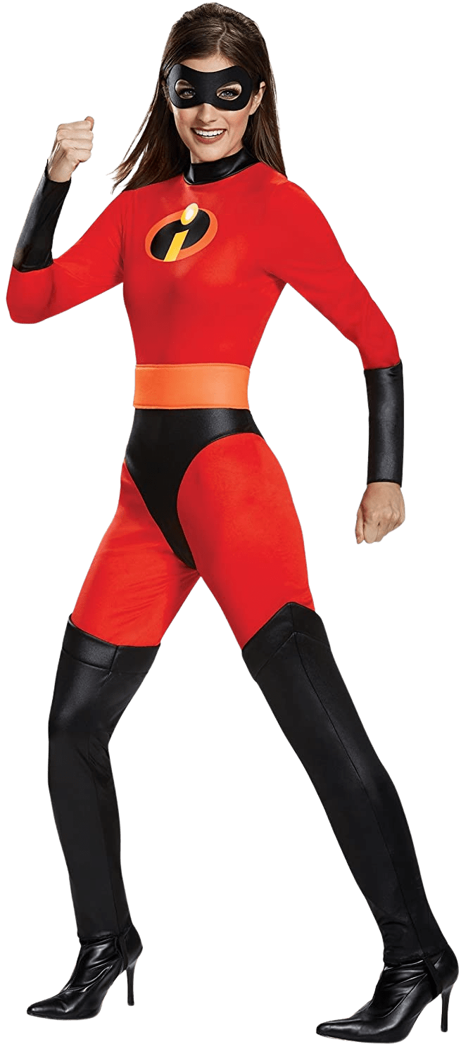 Women's Mrs. Incredible Classic Deluxe Adult Costume | Decor Gifts and More