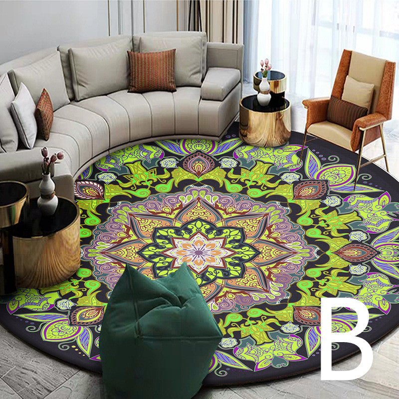 Ethnic Style Carpet Homestay Retro Mandala Mat | Decor Gifts and More