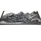 Metal Wall Art Mountain Iron Rockery