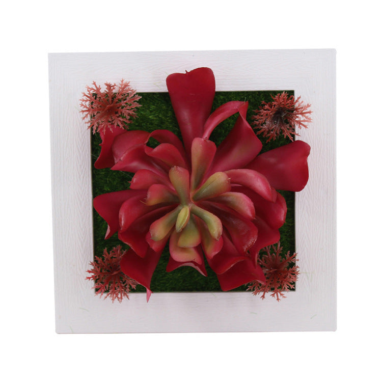 Wall-mounted Simulation Flower Frame Home Decoration Plant Wall | Decor Gifts and More