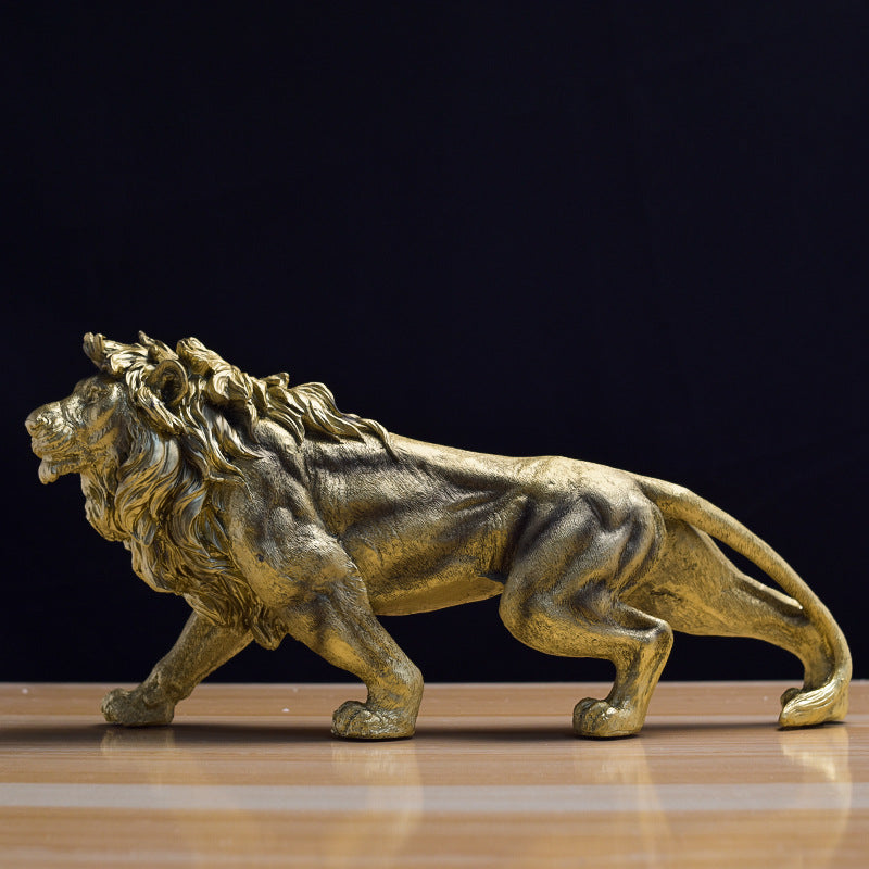 Lion Resin Craft Ornament TV | Decor Gifts and More