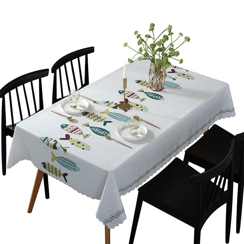 Ins Simple Wind Table Cloth Waterproof And Oil-proof Pvc Plastic | Decor Gifts and More