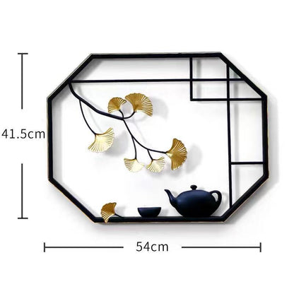 Chinese Style Wall Bedroom Decoration Wrought Iron Pendant | Decor Gifts and More