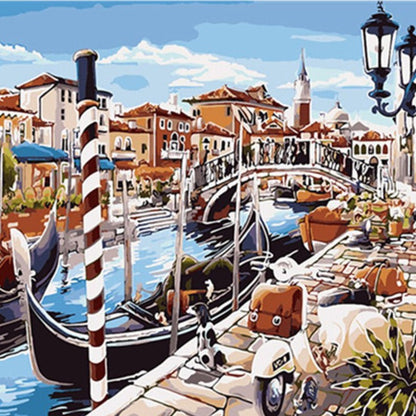 Venice City Landscape Paint By Numbers | Decor Gifts and More